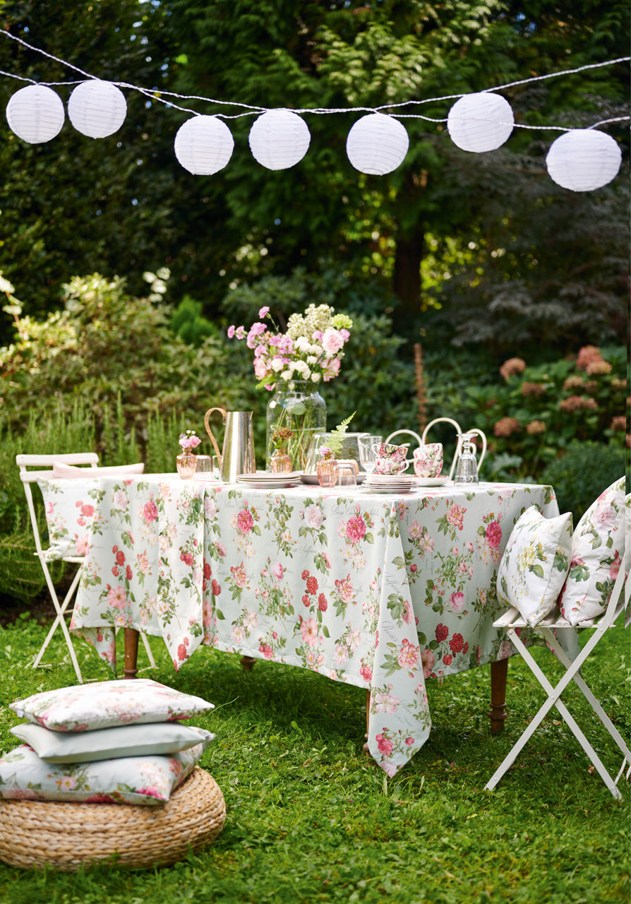 APELT 6527 Kissenbezug Romantisch-zeitgemäße englische Teerose