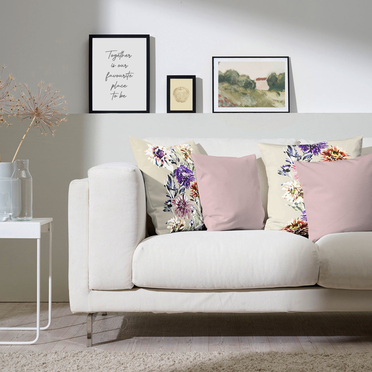 APELT 3404 Kissen Herbstblumentraum