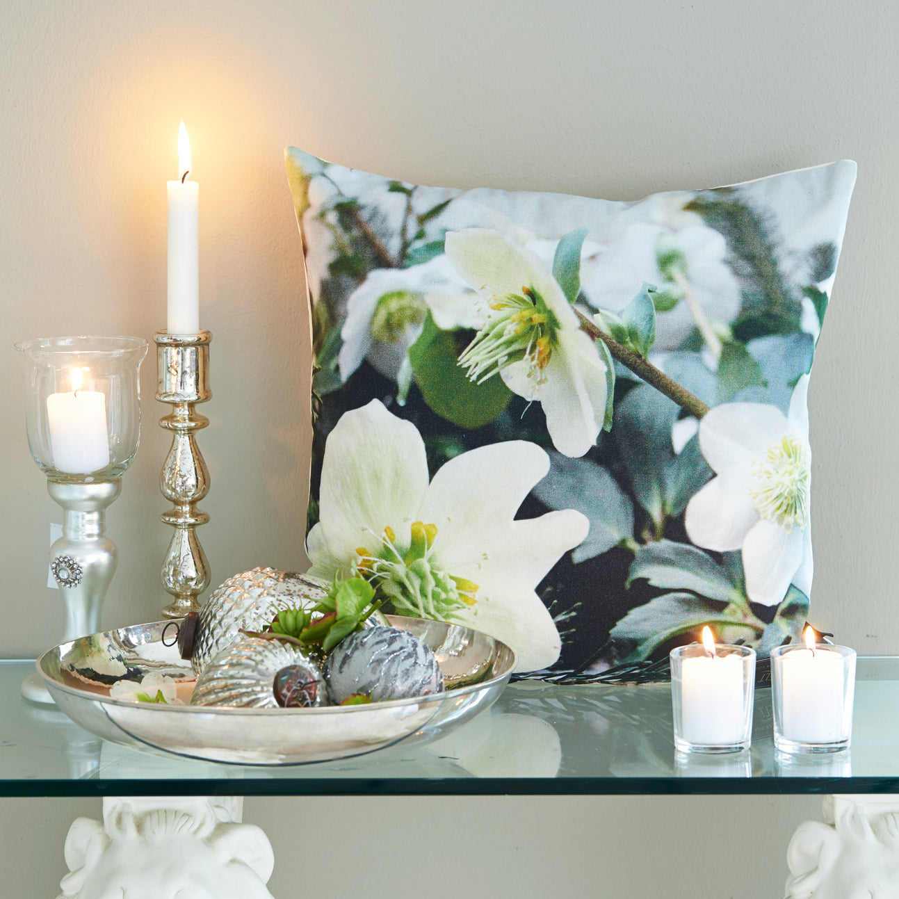 APELT 4917 Kissen edle Christrose