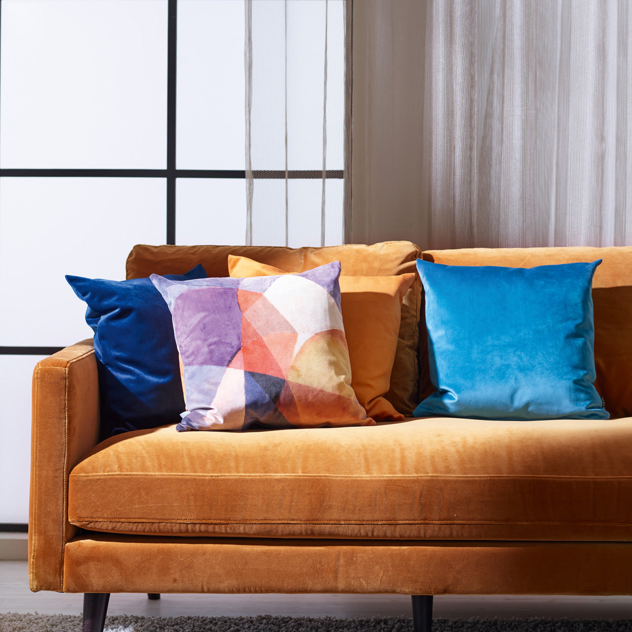 APELT Arte Kissen Uni Samt