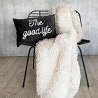 APELT Missouri Plaid fake-fur Wuschelfell