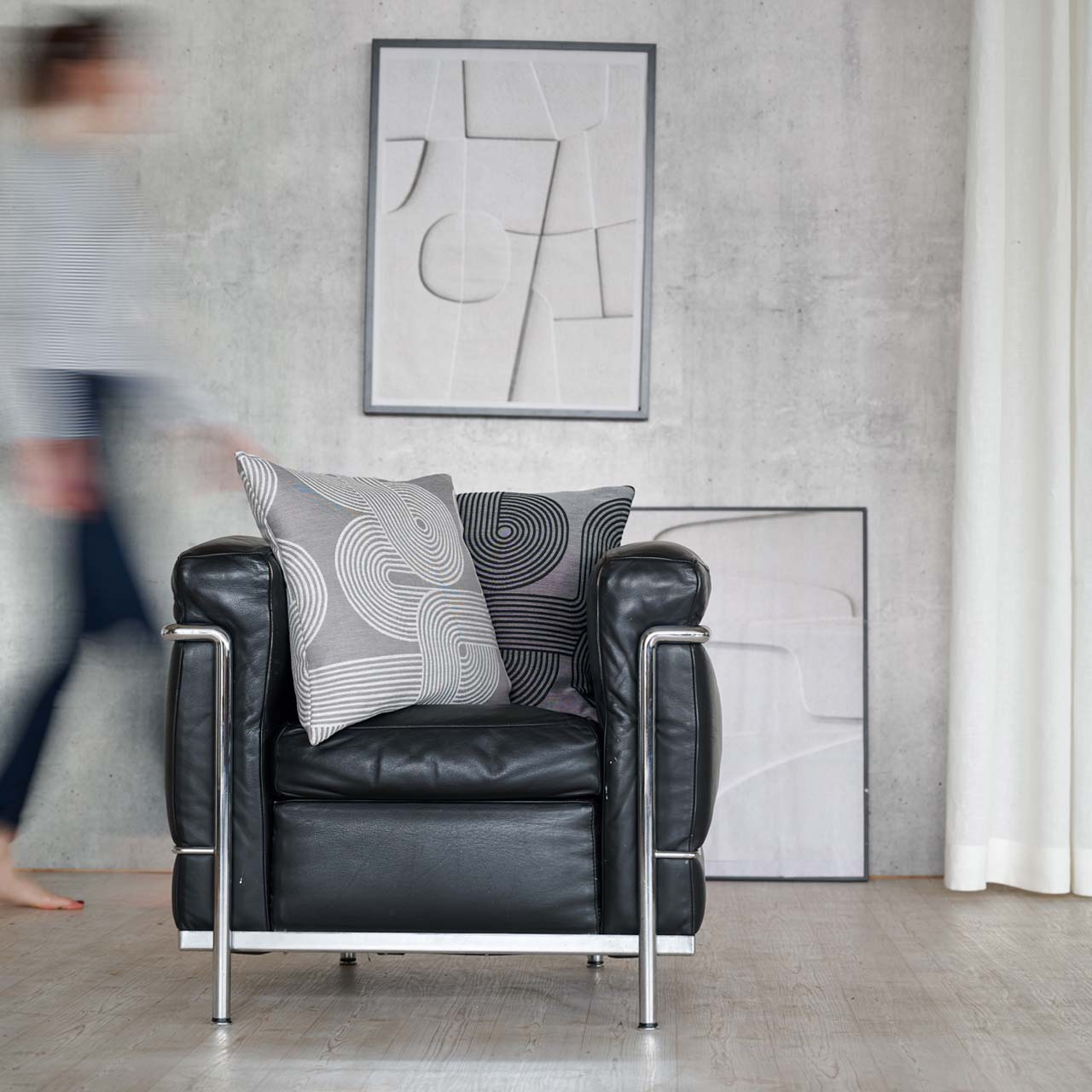 APELT NOVA Kissen Loft grafisch