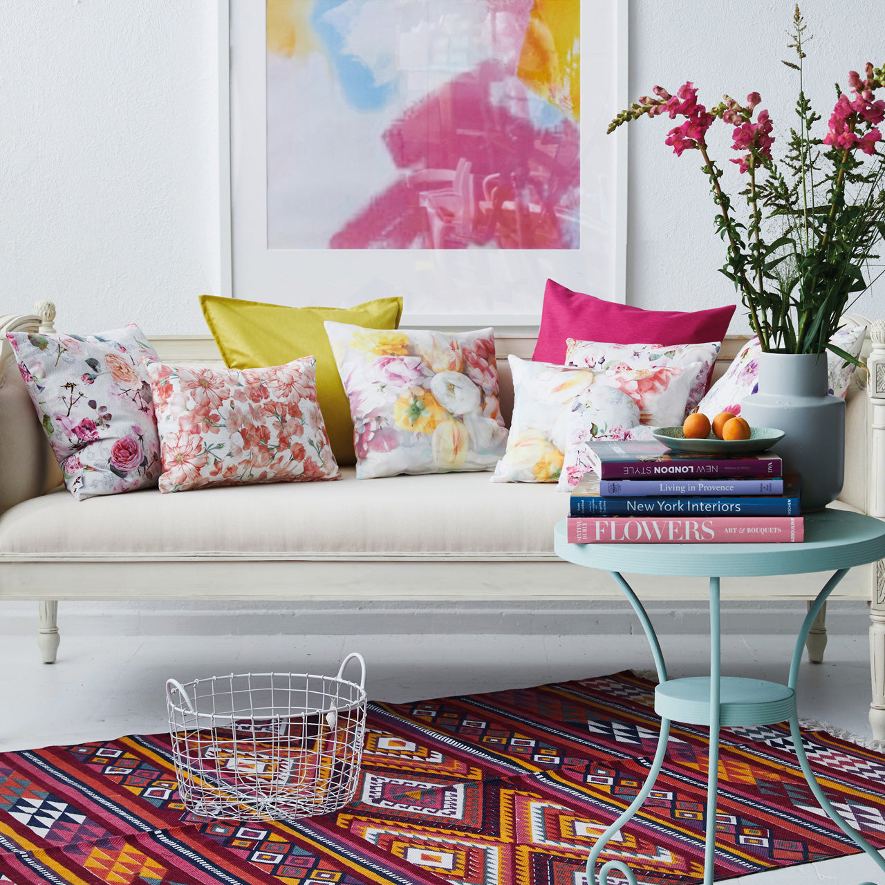 APELT 1620 Kissen Frühjahrsblüten