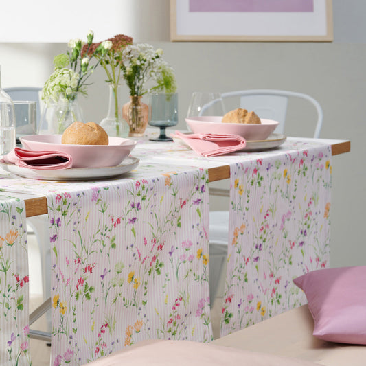 APELT 3105 Läufer Frühjahrsblüten-Motiv