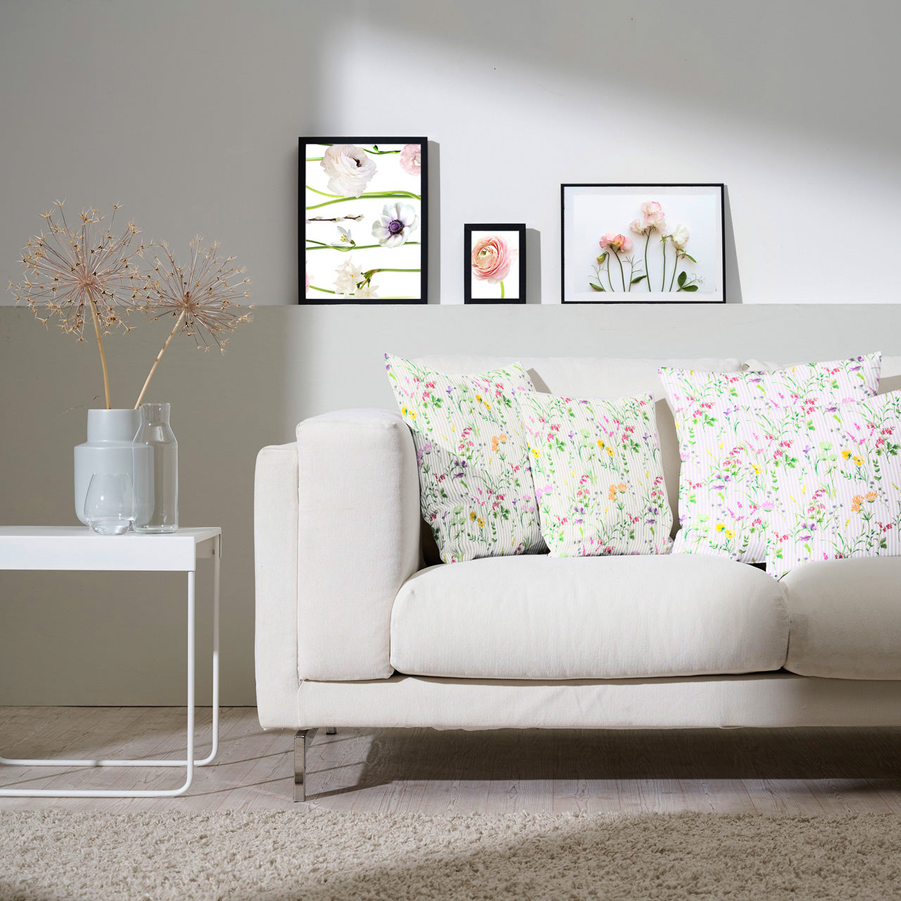 APELT 3105 Kissen Frühjahrsblüten-Motiv