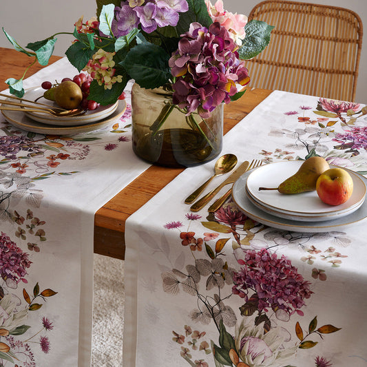 APELT 3402 Läufer zarte Herbstblüten