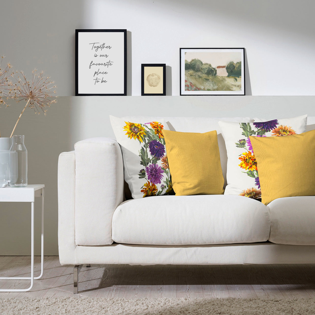 APELT 3404 Kissenbezug Herbstblumentraum