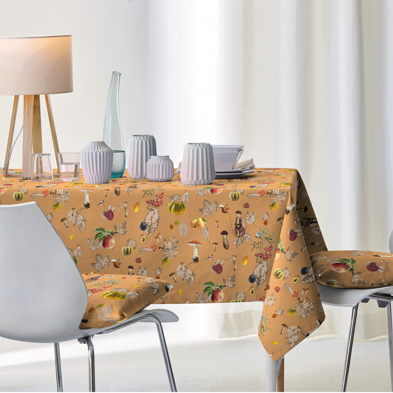 APELT 3405 Tischdecke herbstlicher Früchtekorb