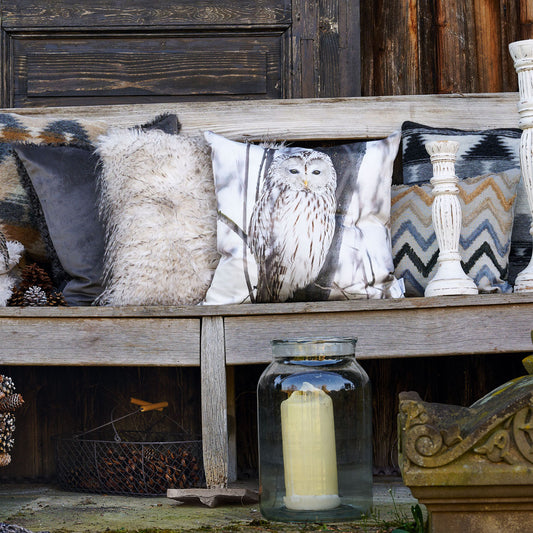 APELT 3700 Kissen Schneeeule