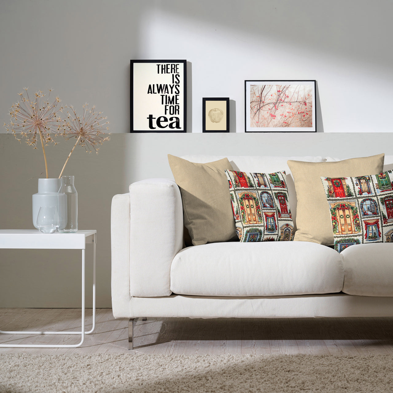 APELT 3715 Kissen Weihnachtsmotiv im angesagten american-x-mas -Style