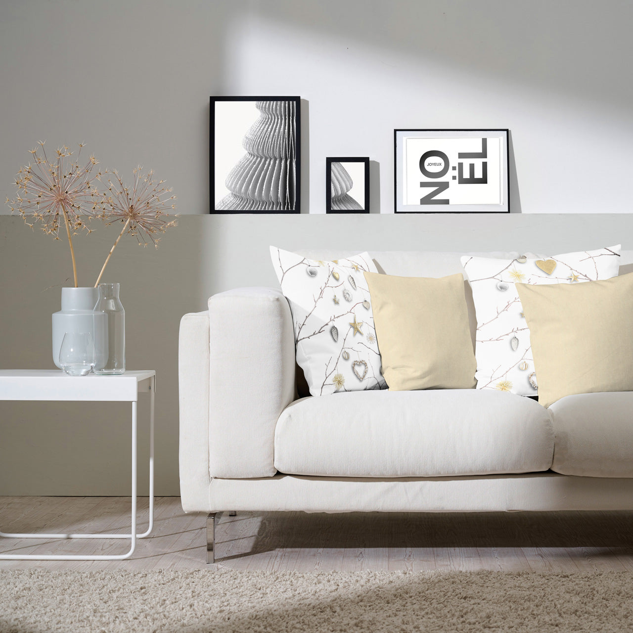 APELT 3750 Kissen wunderschönes Christmasmotiv