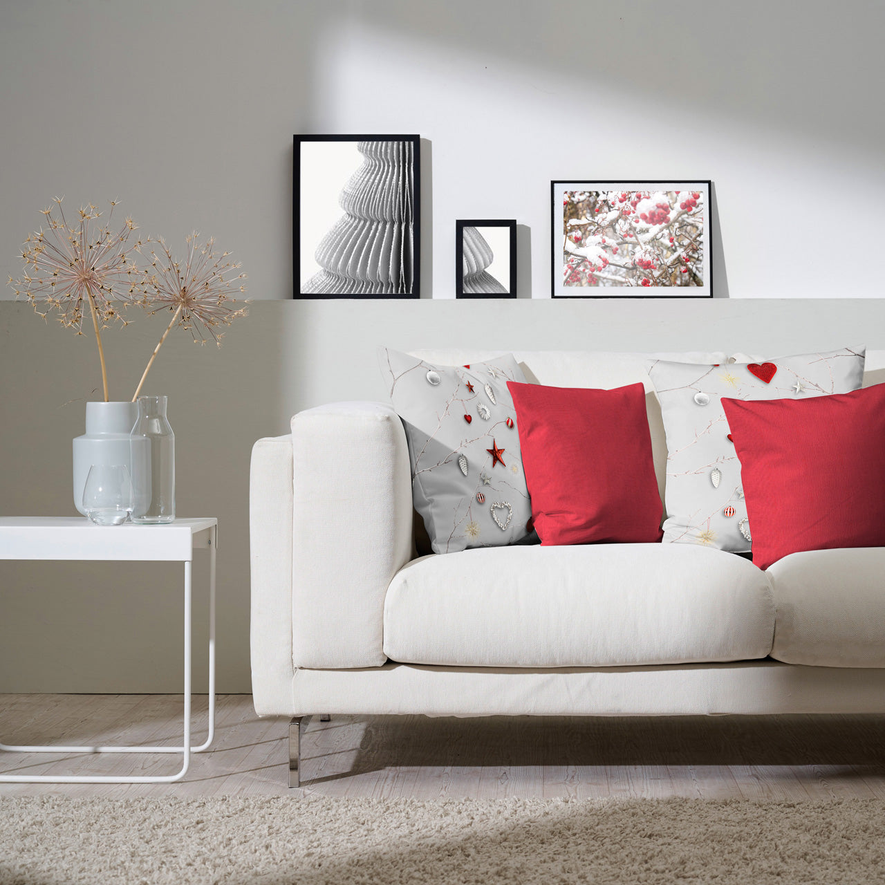 APELT 3750 Kissen wunderschönes Christmasmotiv