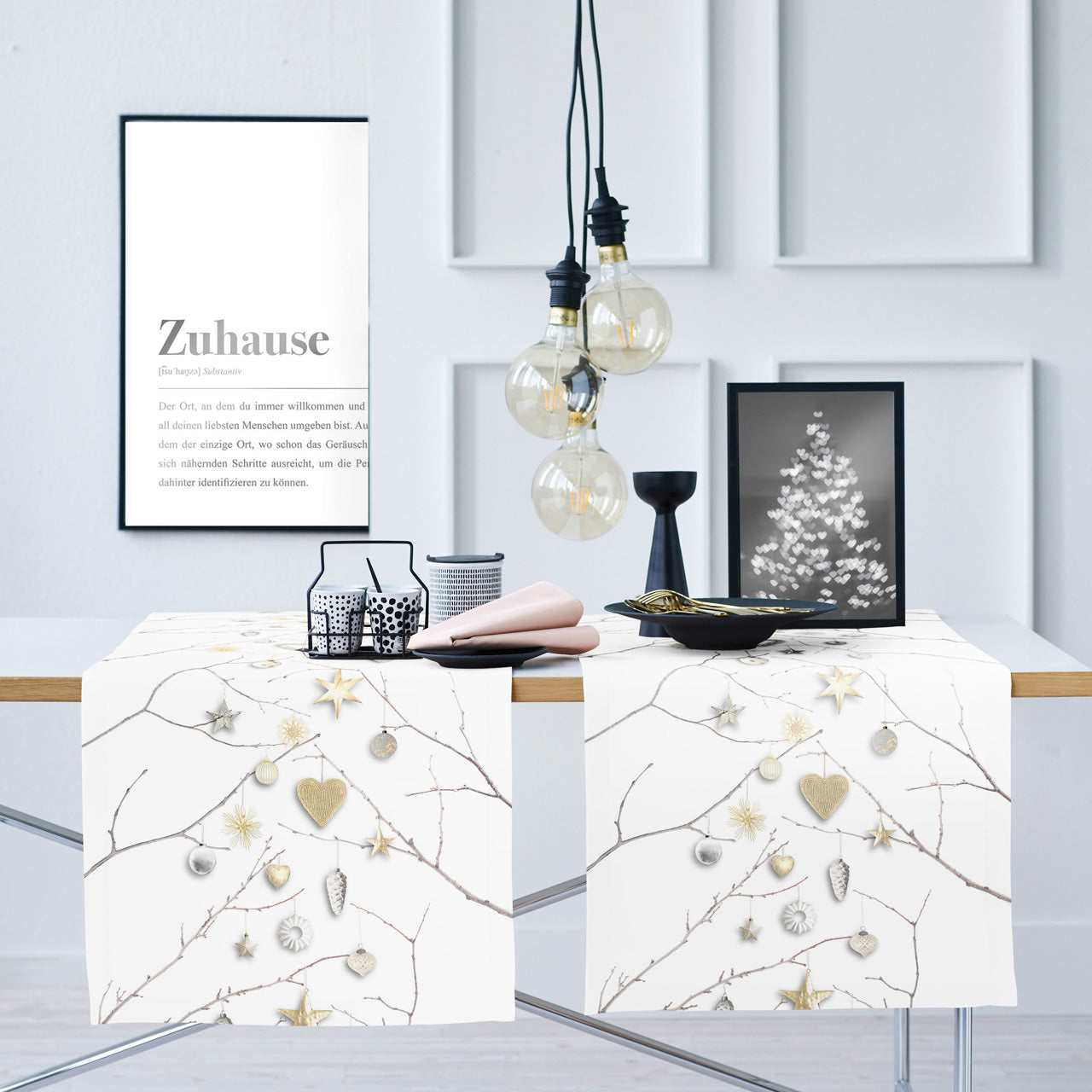 APELT 3750 Läufer wunderschönes Christmasmotiv