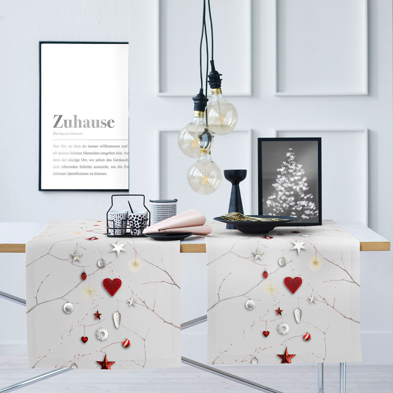 APELT 3750 Läufer wunderschönes Christmasmotiv