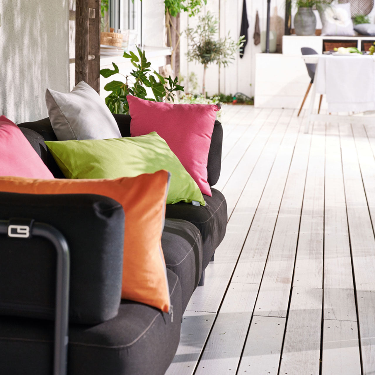 APELT 3800 Kissenbezug Uni Outdoor mit Fleckschutz