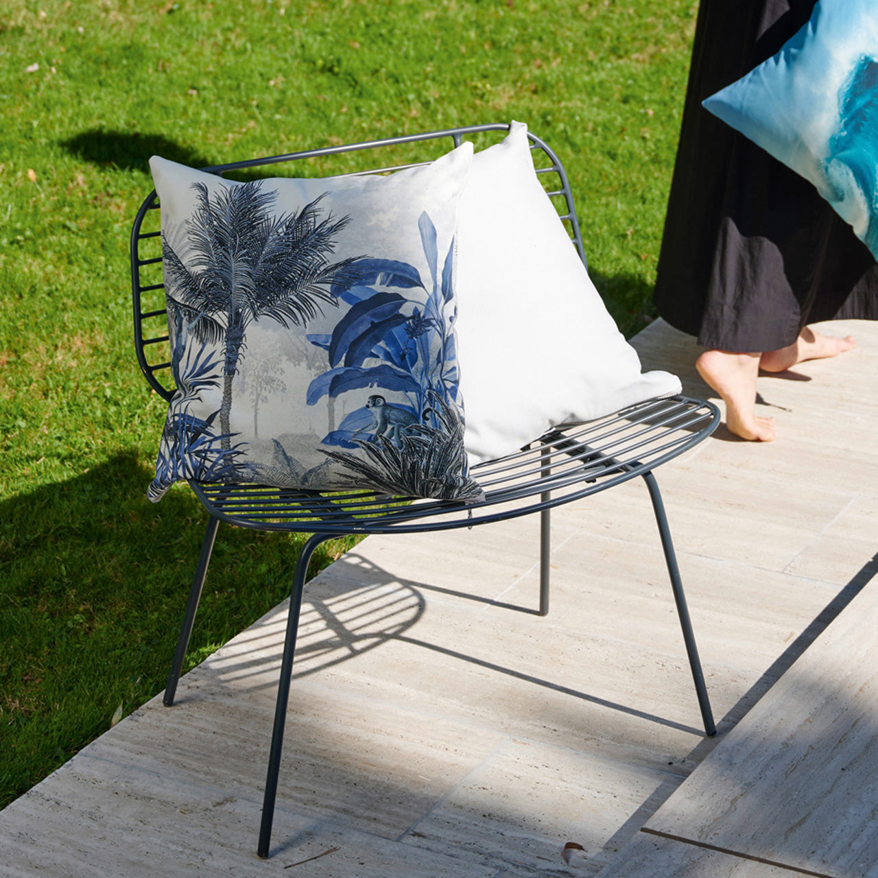 APELT 3914 Kissen Urwaldszenerie Outdoor