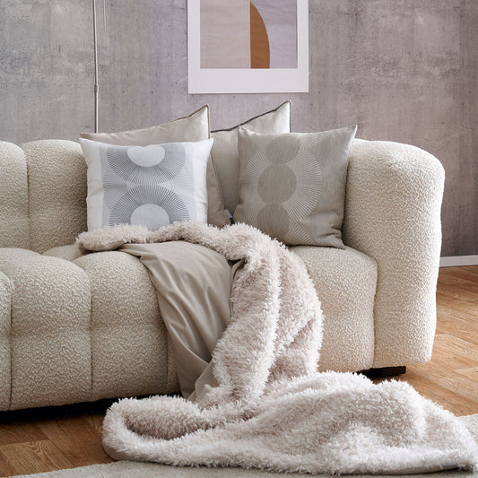 APELT 5232 Kissen grafisches Design mit Kreisen