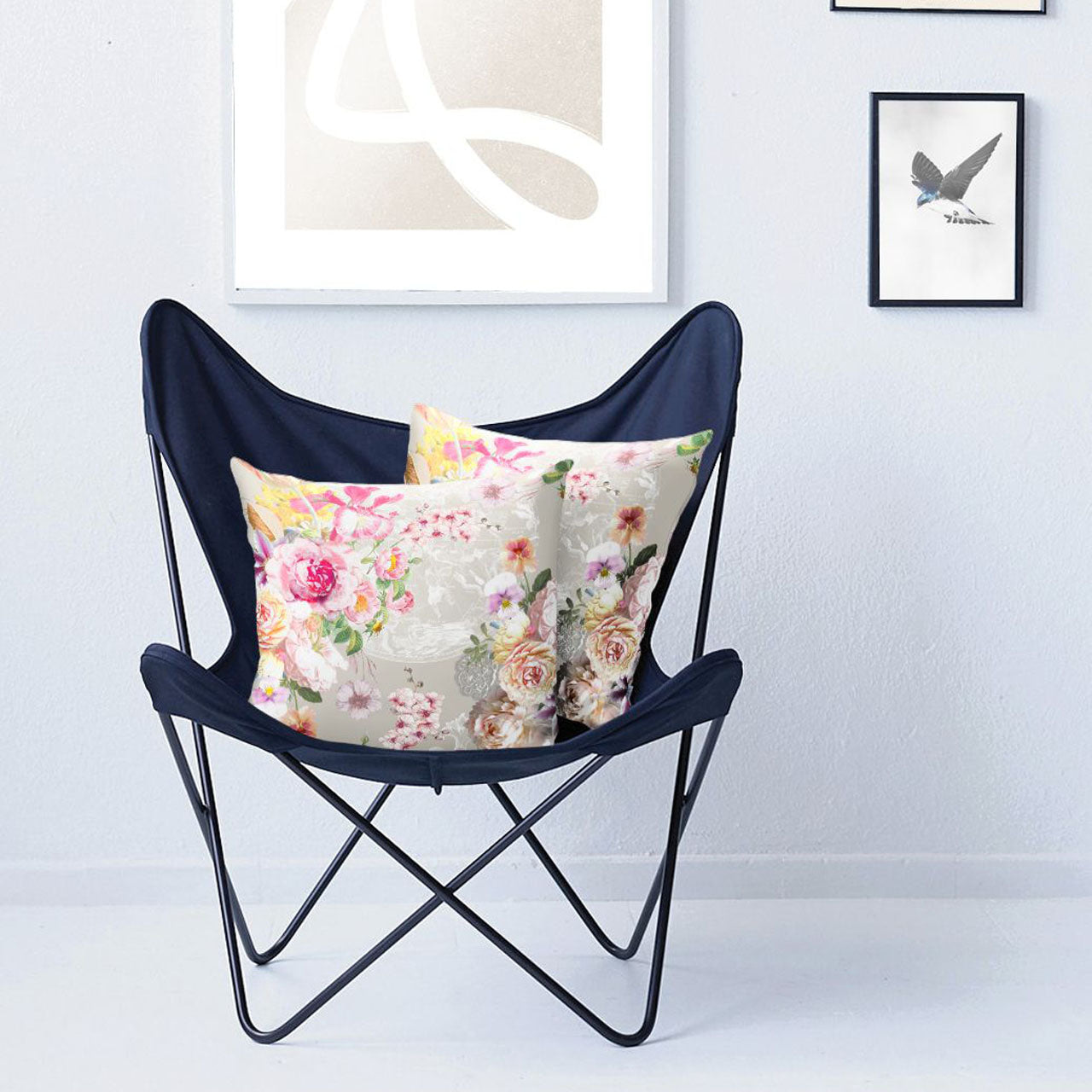 APELT 5451 Kissen Blumen-Motiv