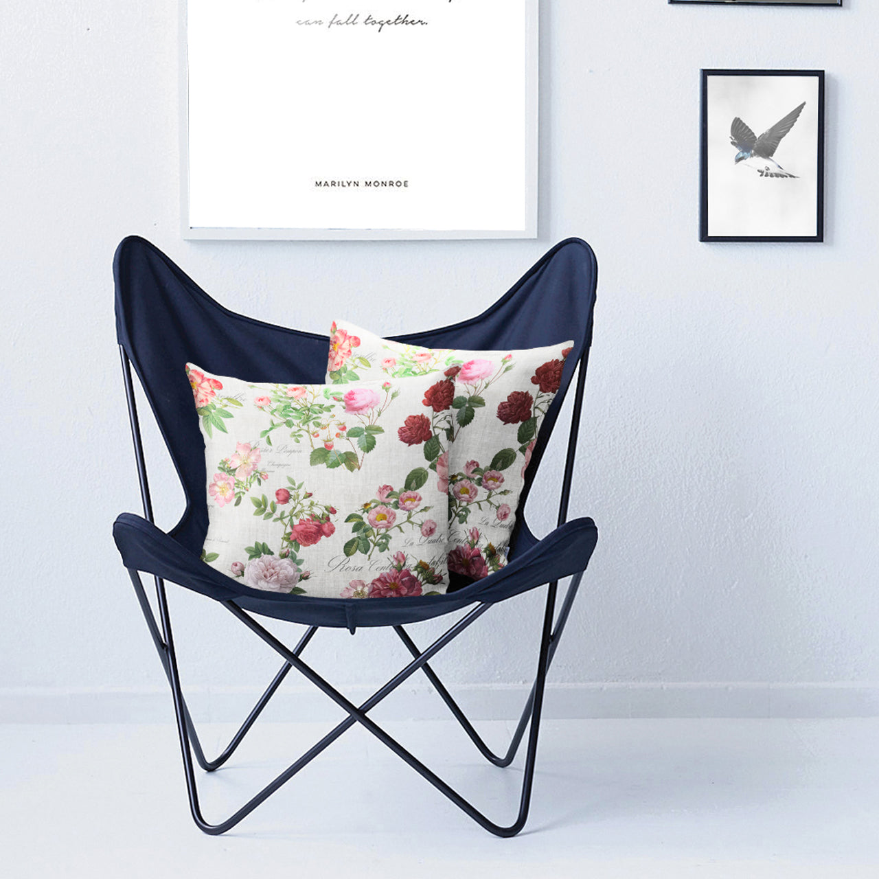 APELT 6527 Kissen Romantisch-zeitgemäße englische Teerose