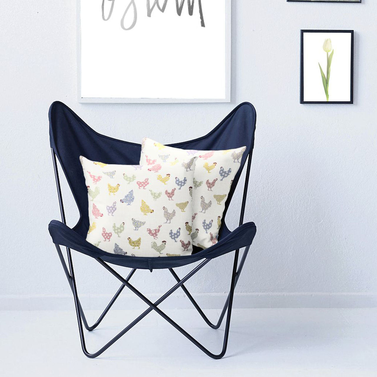 APELT 6710 Kissen Hühner all-over