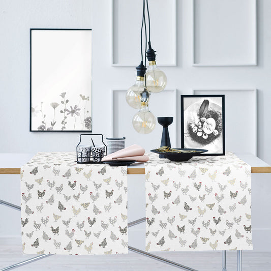 APELT 6710 Läufer Hühner all-over