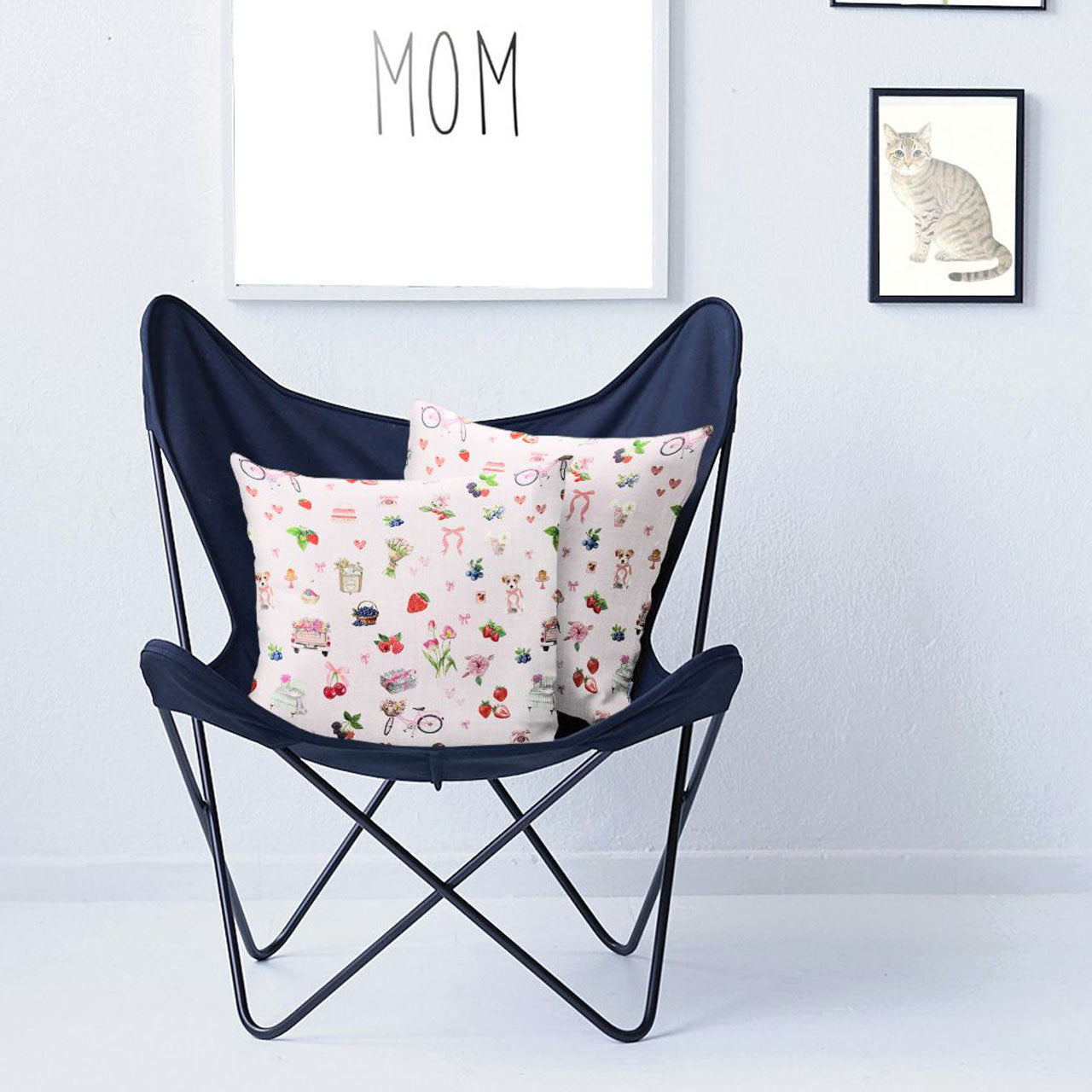 APELT 6724 Kissenbezug liebevoll gestaltete Motive