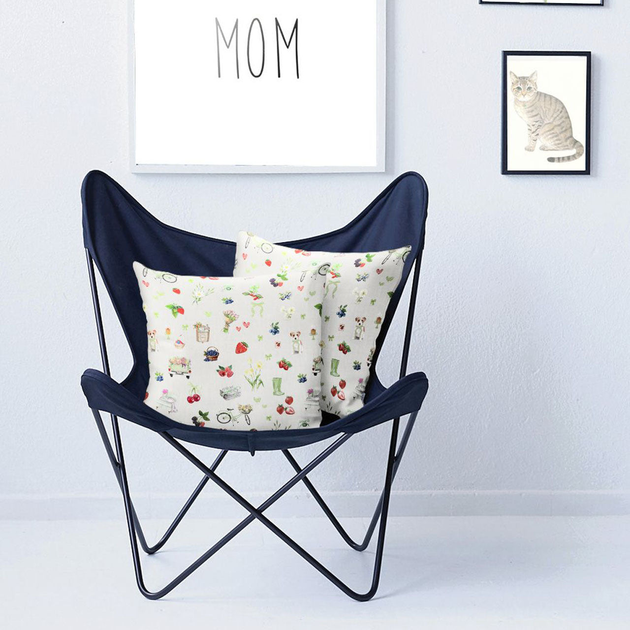 APELT 6724 Kissenbezug liebevoll gestaltete Motive