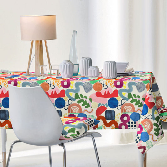 APELT 6757 Tischdecke grafische Formen