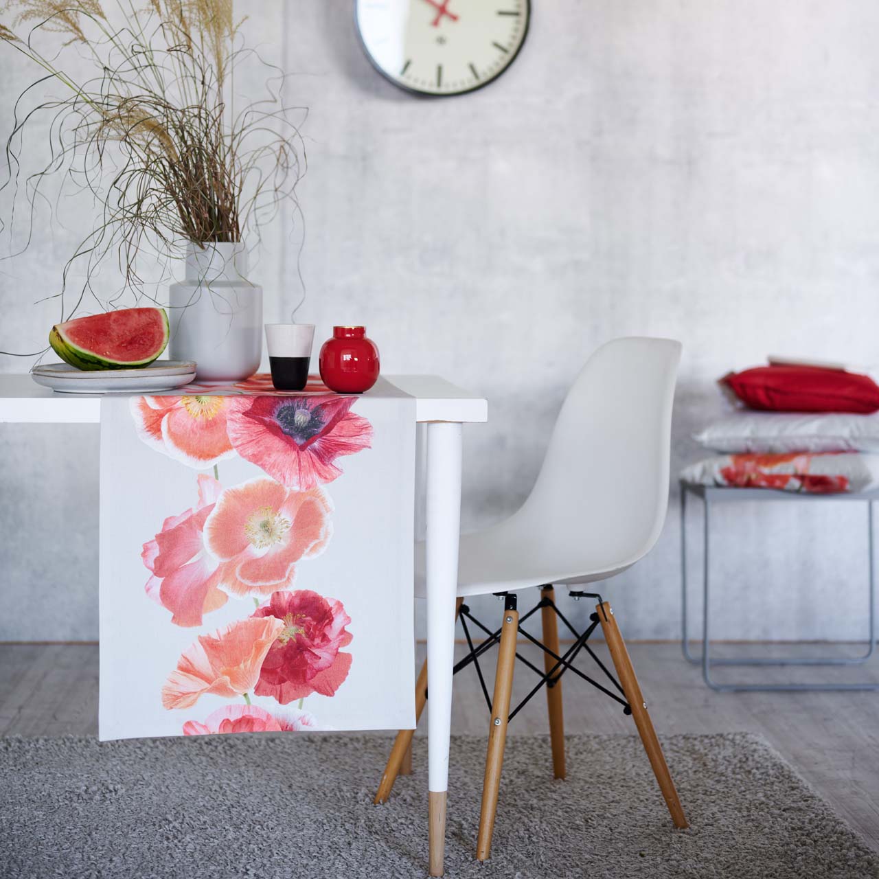 APELT 6854 Läufer Mohnblüte