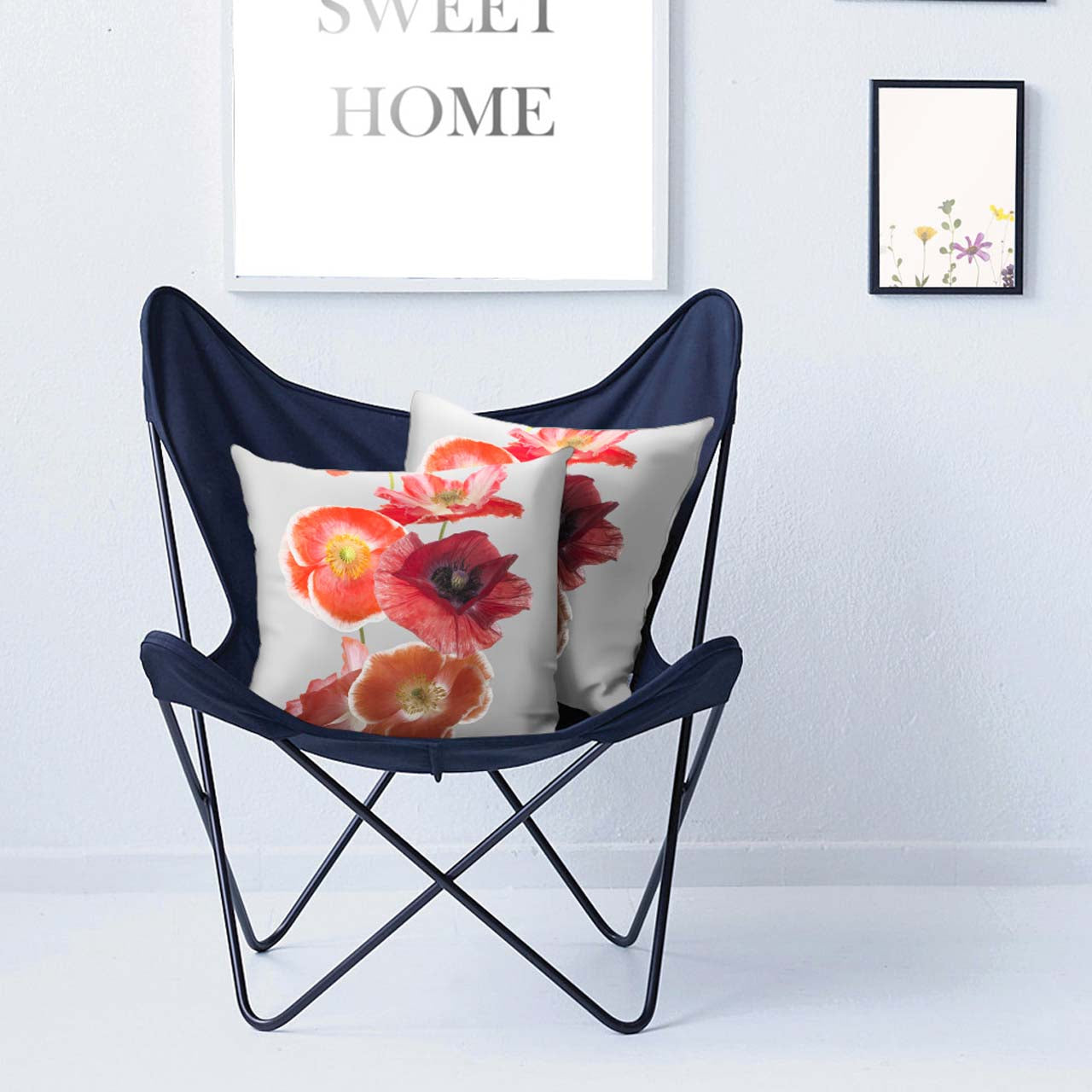 APELT 6854 Kissen Mohnblüte