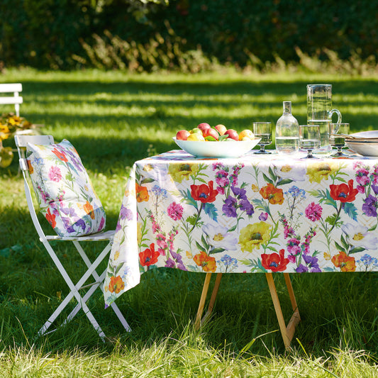 APELT 7001 Tischdecke Sommerblumen all-over