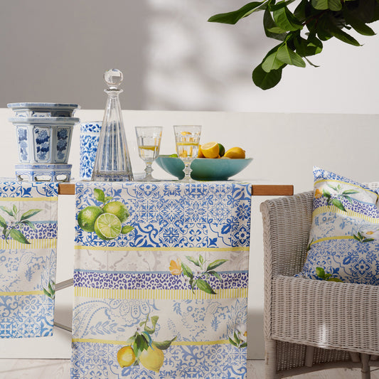APELT 7005 Läufer Paisley-Motive und Kachelmotive im Azulejo-Stil