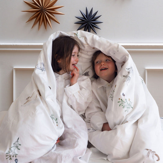 APELT Cats Bettwäsche Baumwoll-Satin aquarellierten Katzenmotive