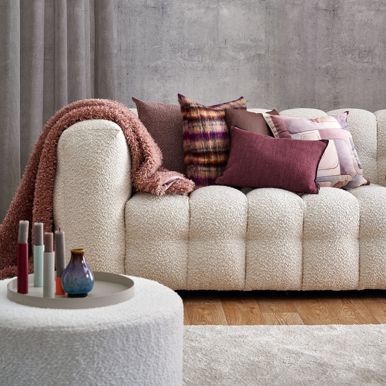 APELT Celine Kissenbezug in Karooptik