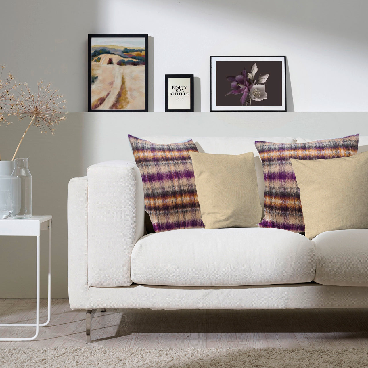 APELT Celine Kissenbezug in Karooptik