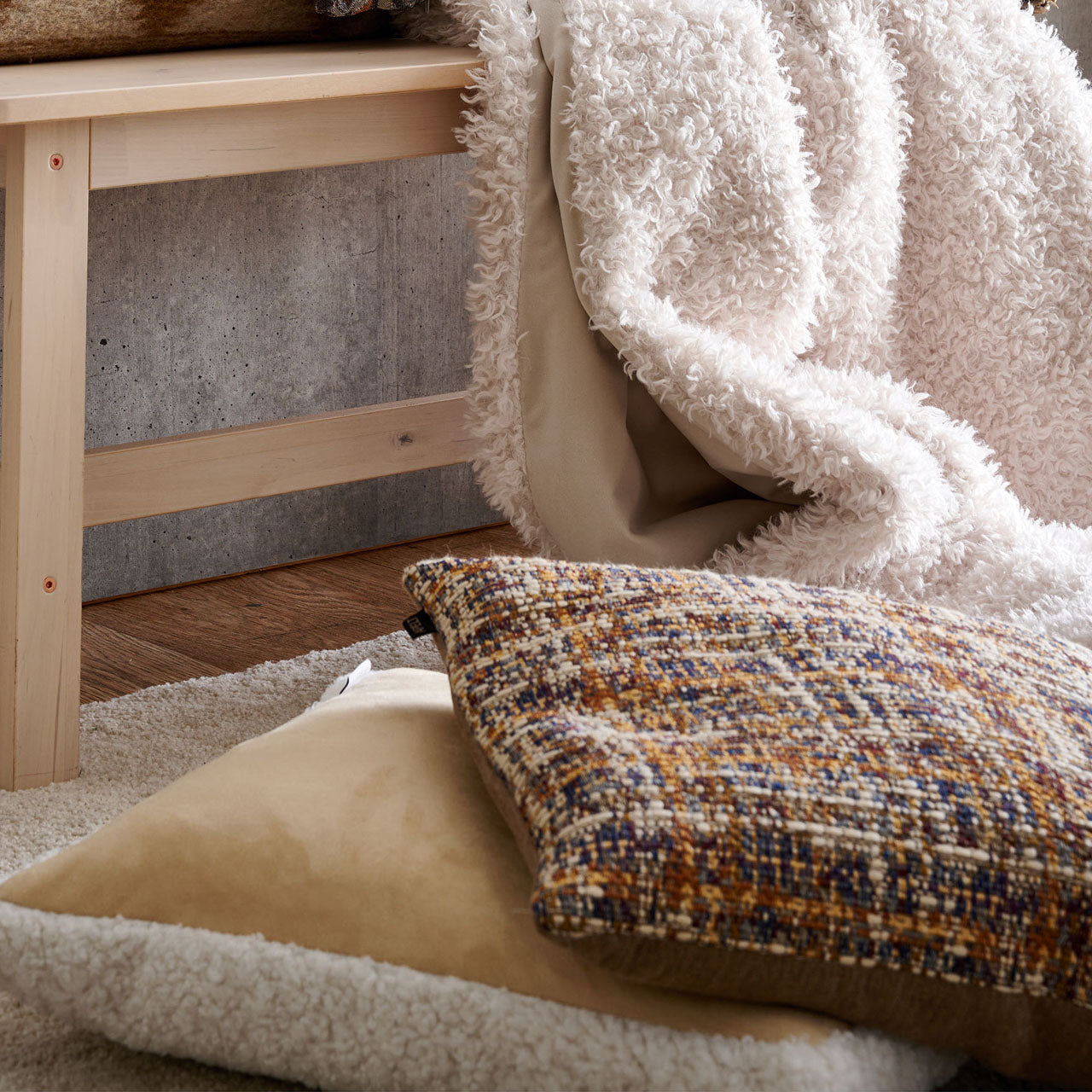 APELT Chalet Kissenbezug Strukturkissen