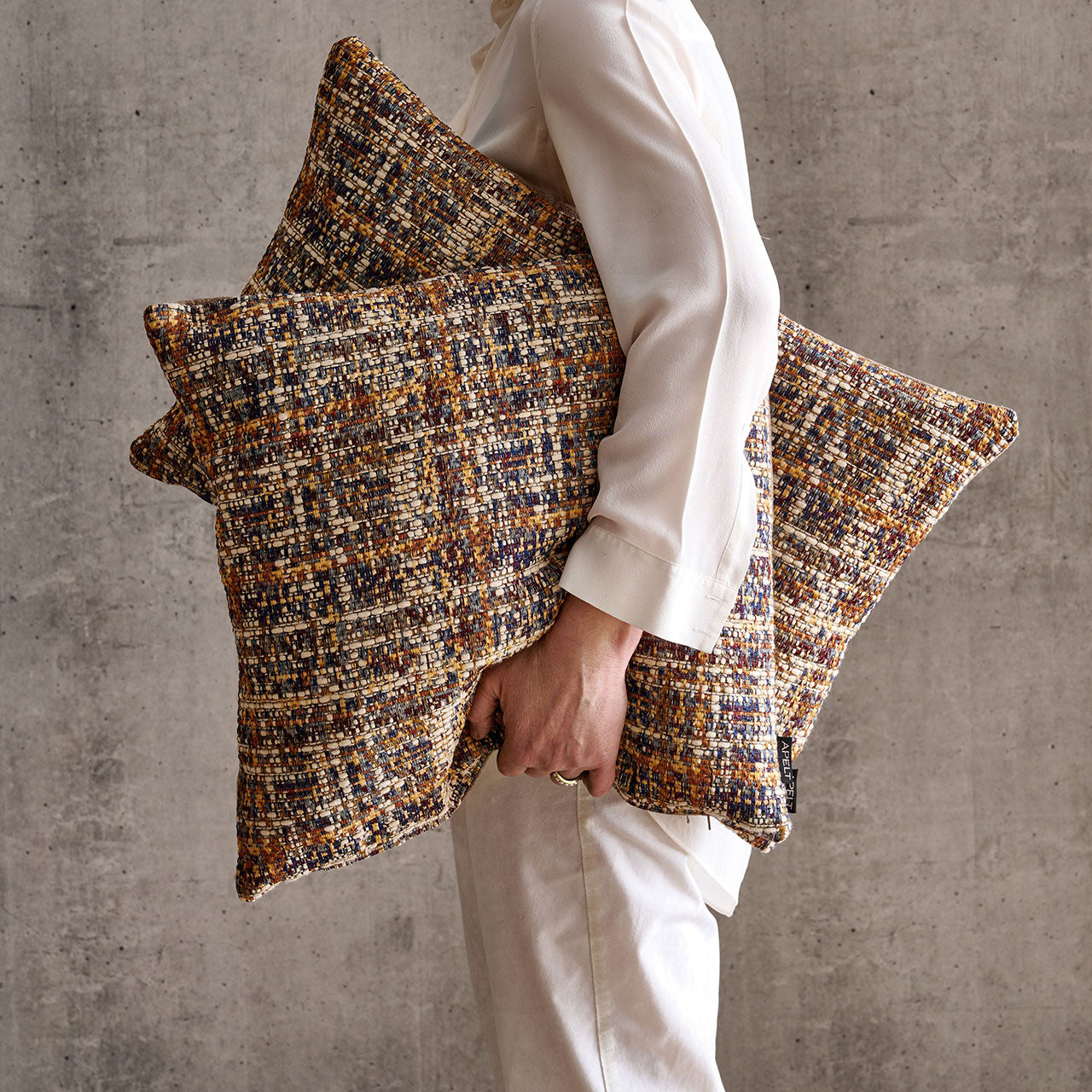 APELT Chalet Kissenbezug Strukturkissen