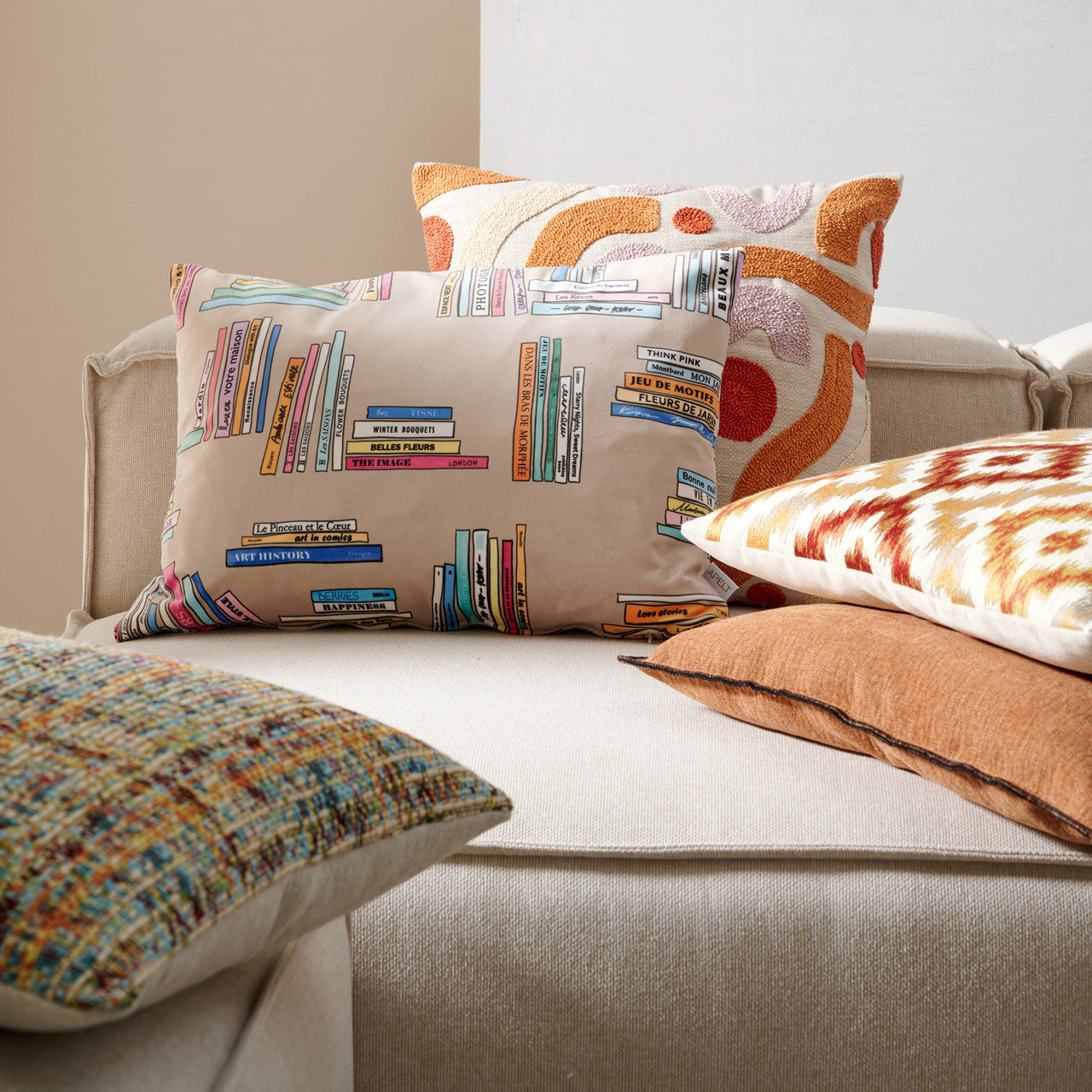 APELT Chalet Kissenbezug Strukturkissen