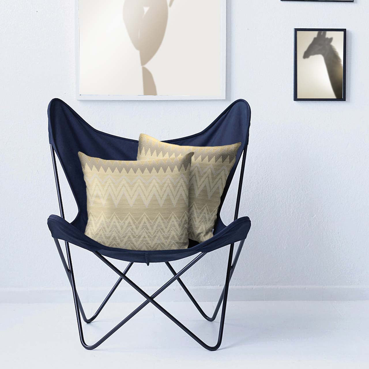 APELT Ipanema Kissen Zick Zack Motiv