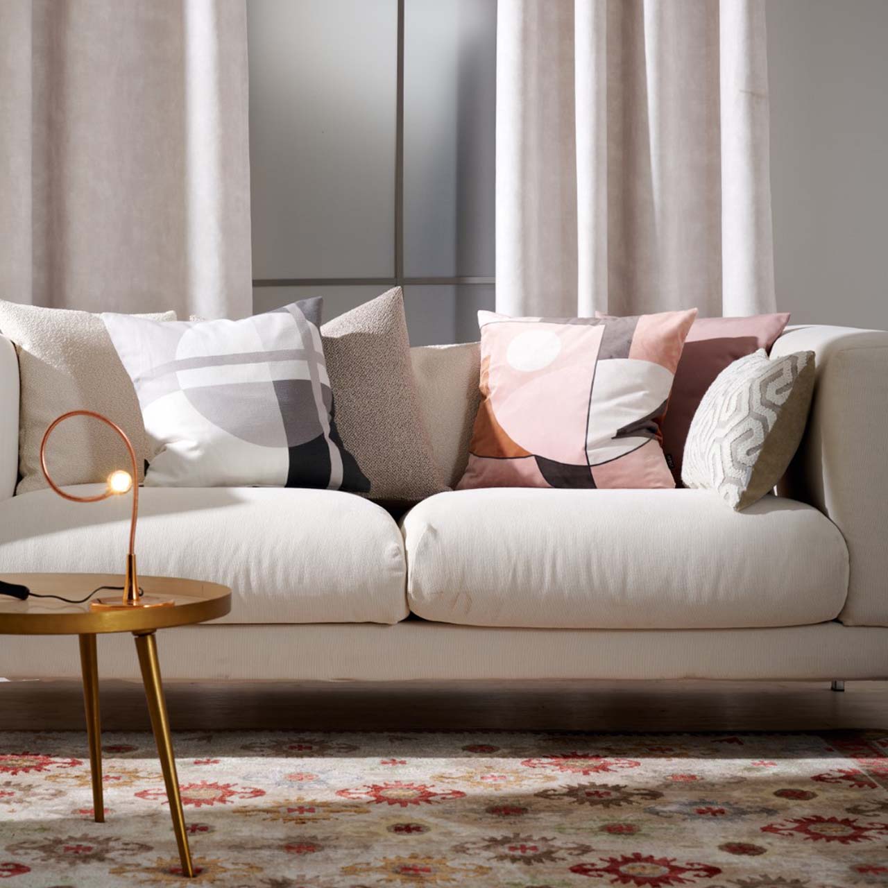 APELT Tony Kissen Boucle Uni