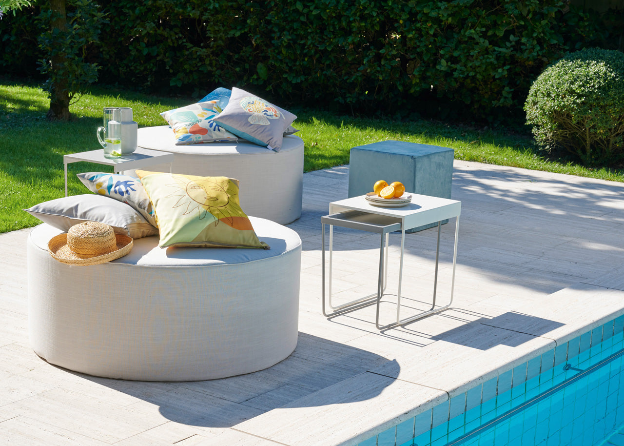 APELT 3980 Kissenbezug Sommer Sonnen Motiv Outdoor