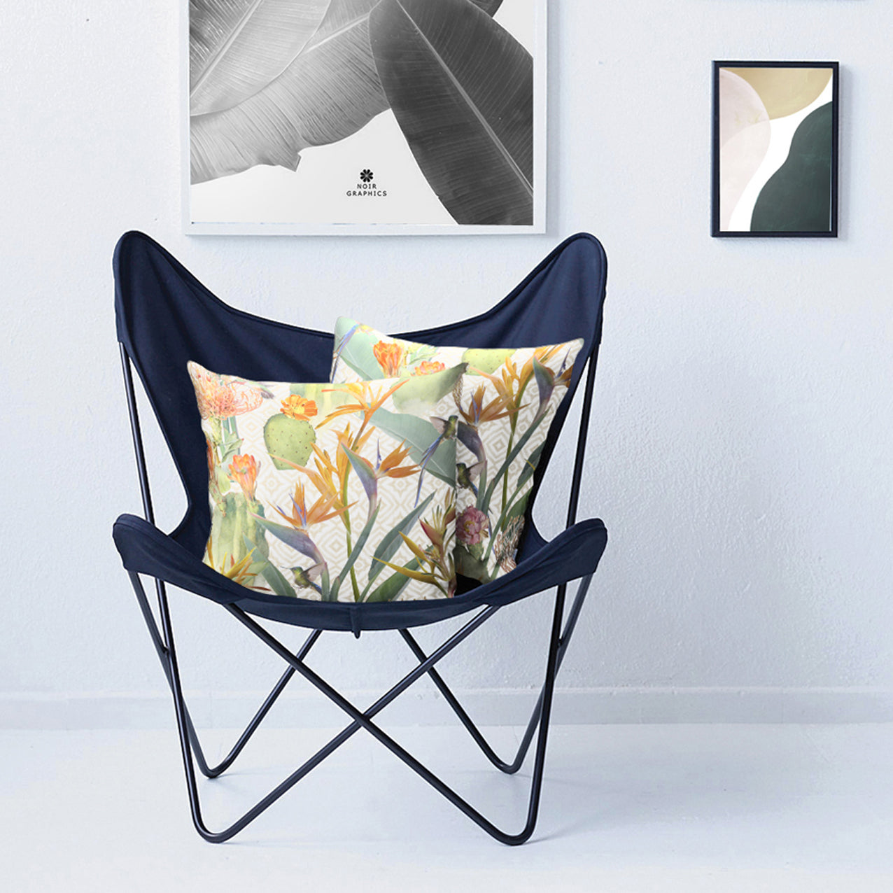 APELT 6522 Kissenbezug Exotische Blüten und Pflanzen