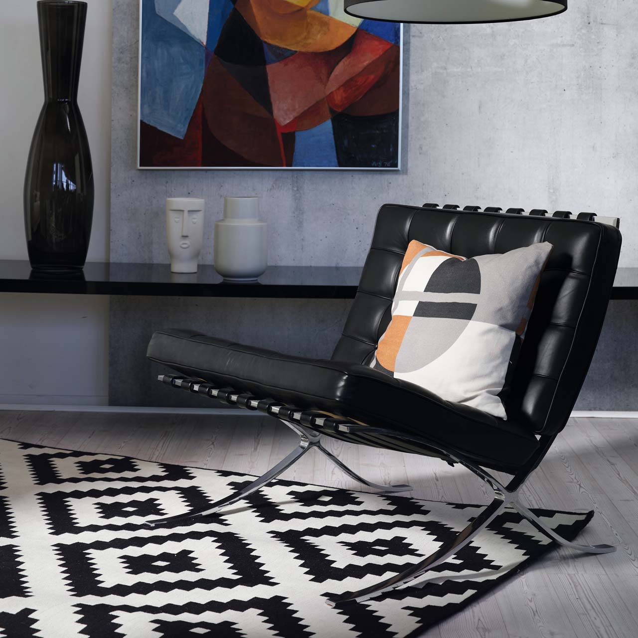 APELT Raoul Kissenbezug künstlerisch gestaltetes Architekturmotiv