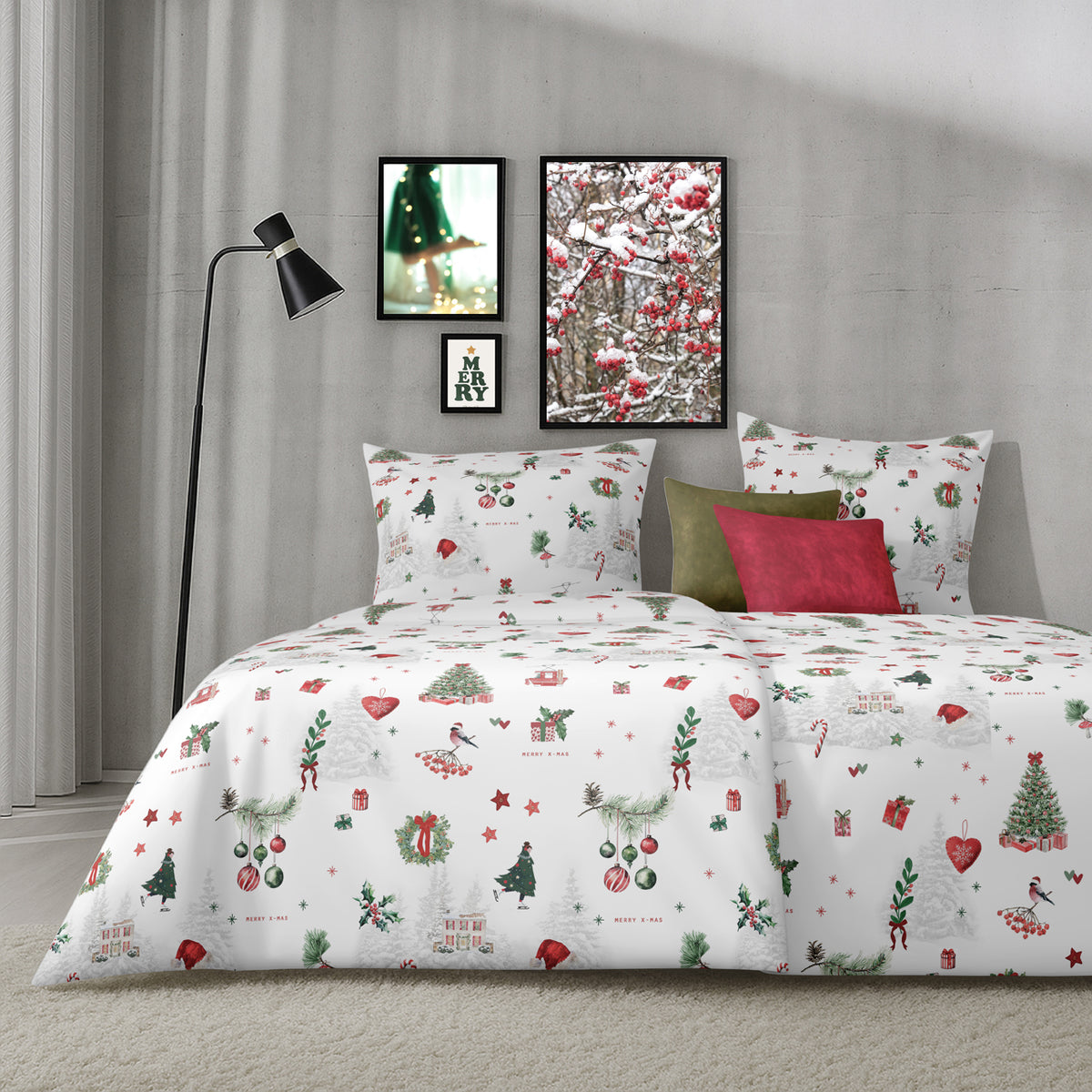 APELT Max Bettwäsche Flanell Weihnachts-und Wintermotive – APELT Stoffe