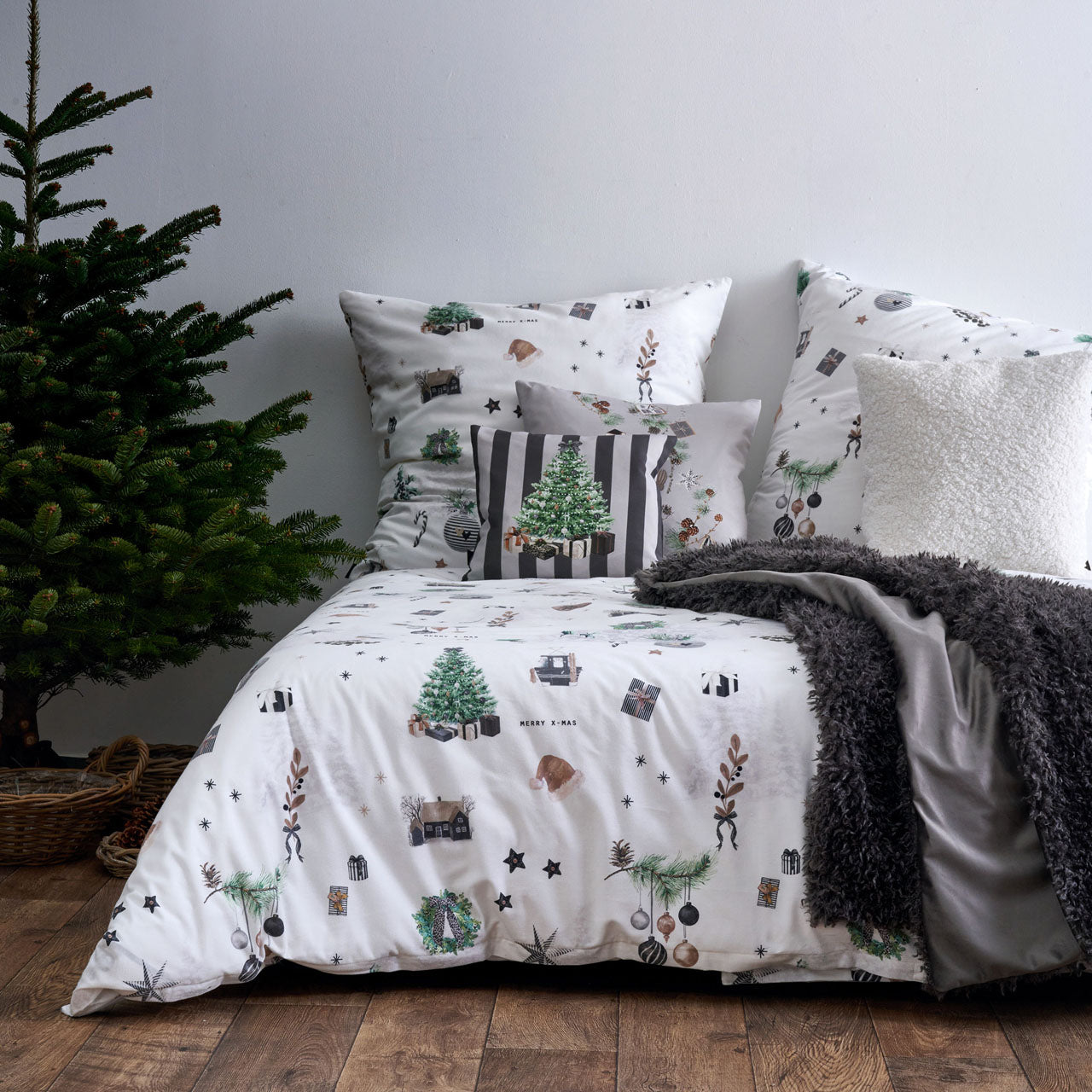 APELT 3710 Sternkissen Weihnachtsmotiven