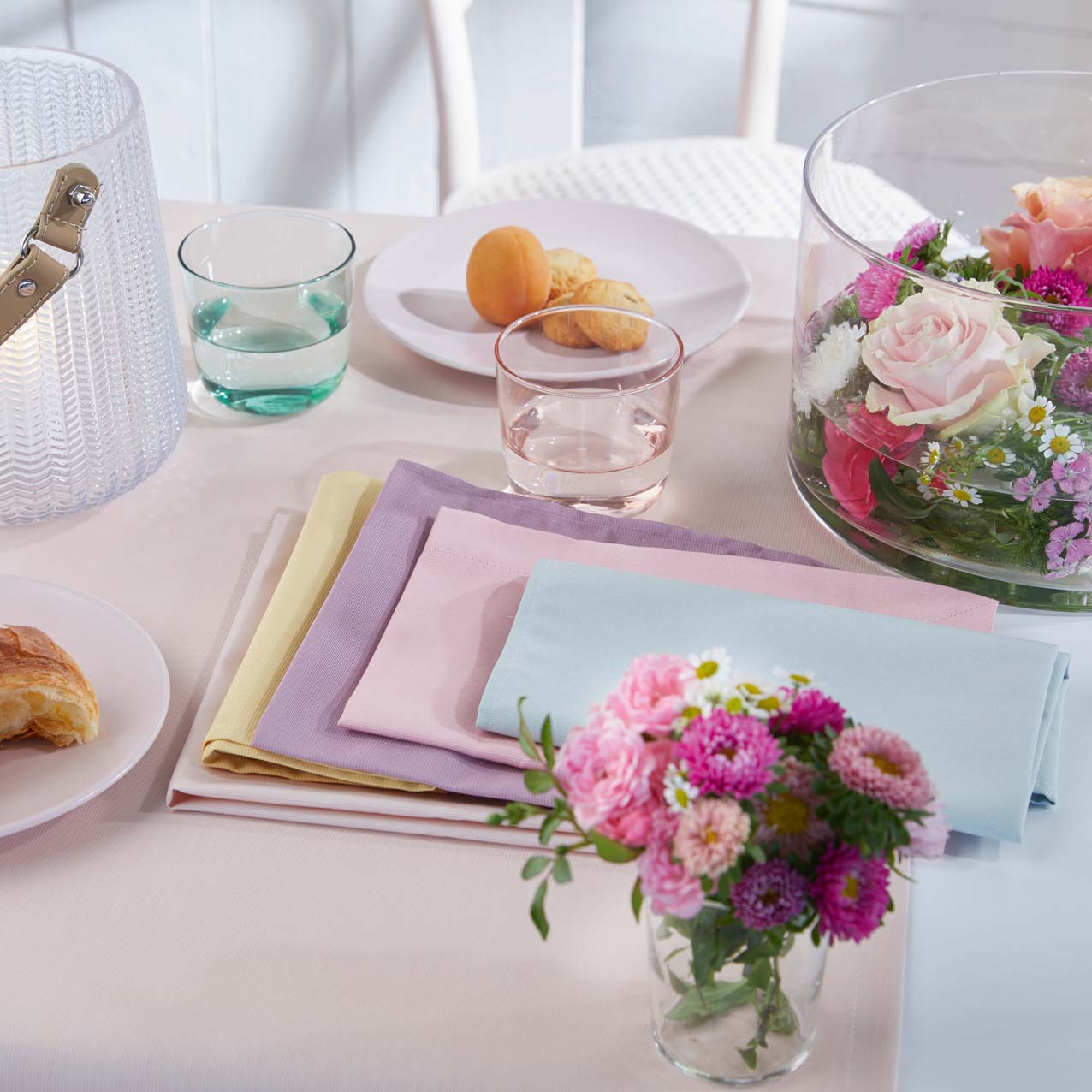 APELT Tischläufer Fleckschutz Klassiker Rips 4362 pflegeleicht