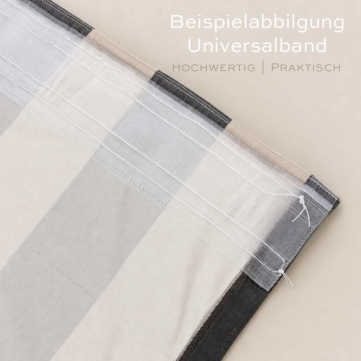 APELT Stripe -  Samtvorhang mit Universalband | Sonderanfertigung: 10 Tage Produktionszeit + Lieferzeit