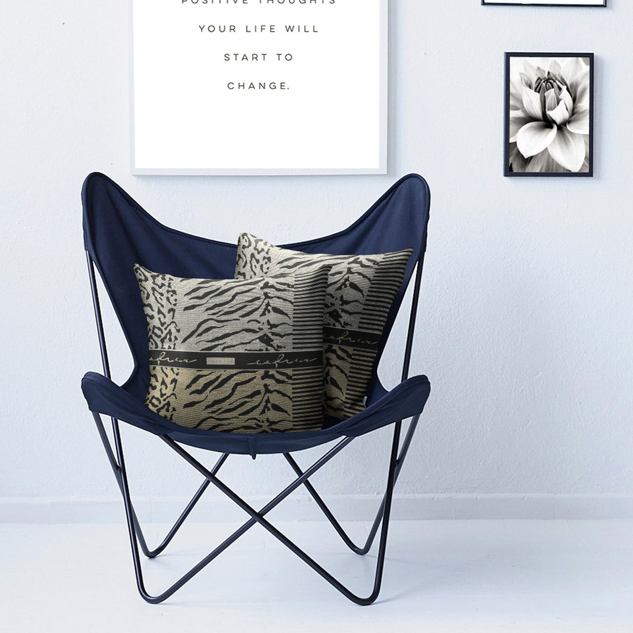 APELT Tia Kissenbezug Modisch interpretierte Fellmotive